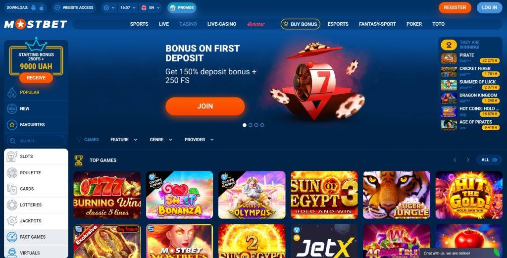 Unleash Big Wins at Mostbet